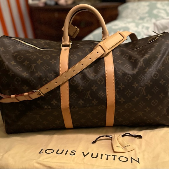 Louis Vuitton Keepall Duffel Bag 60 - Picture 2 of 11